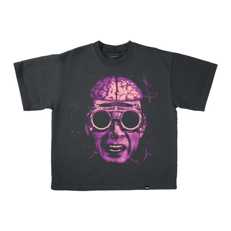 Mad Scientist Boxy Vintage Tee - 7.6oz Heavyweight T-Shirt/260gsm