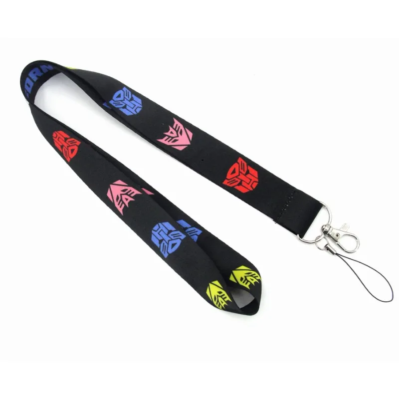 Hasbro Transformers Phone Lanyard Neck Hanging Lanyards Adjustable Crossbody Cell Phone Strap Anti-lost Lanyard Necklace Cord