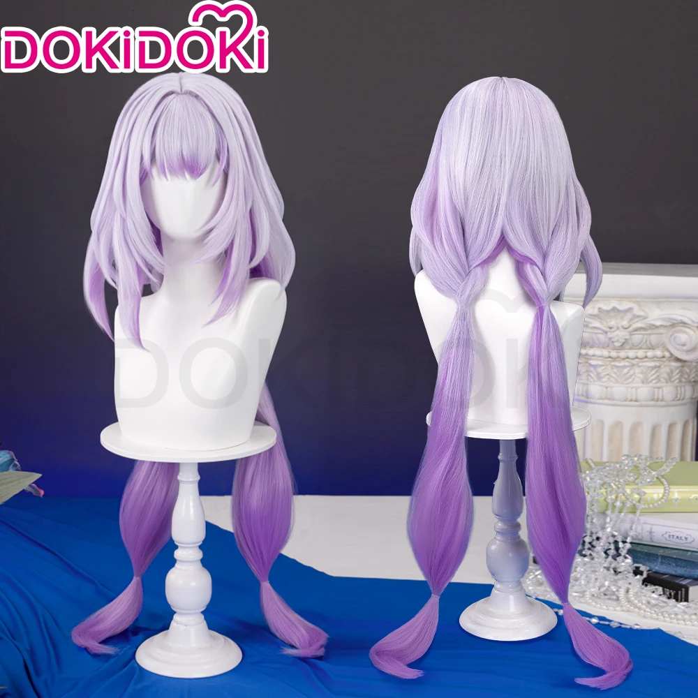 Castorice Hyacine Wig Game Honkai: Star Rail DokiDoki Women 100cm Long Hair Castorice Cosplay Free Cap