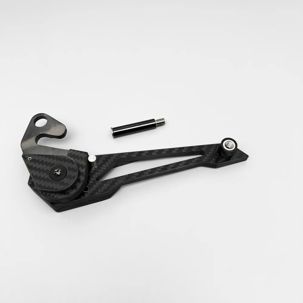 Unionjack Carbon Fiber Chain Tensioner for Brompton Pline Tline Ultra Light Chain Tensioner 7 Speed