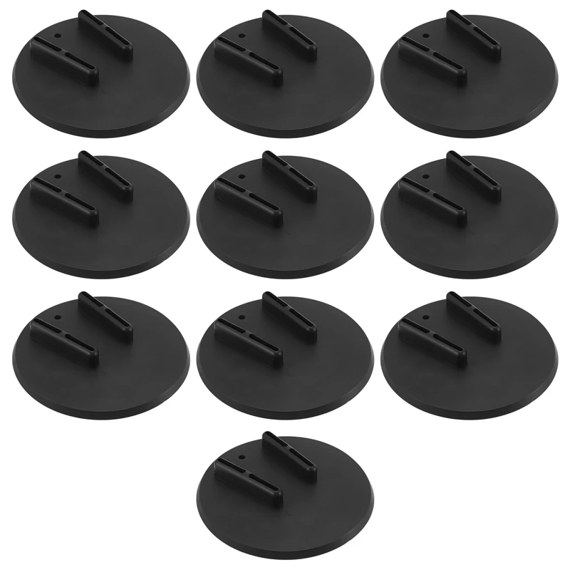 10X Motorcycle Kickstand Pad Kick Stand Coaster Puck For  Davidson Touring Sportster