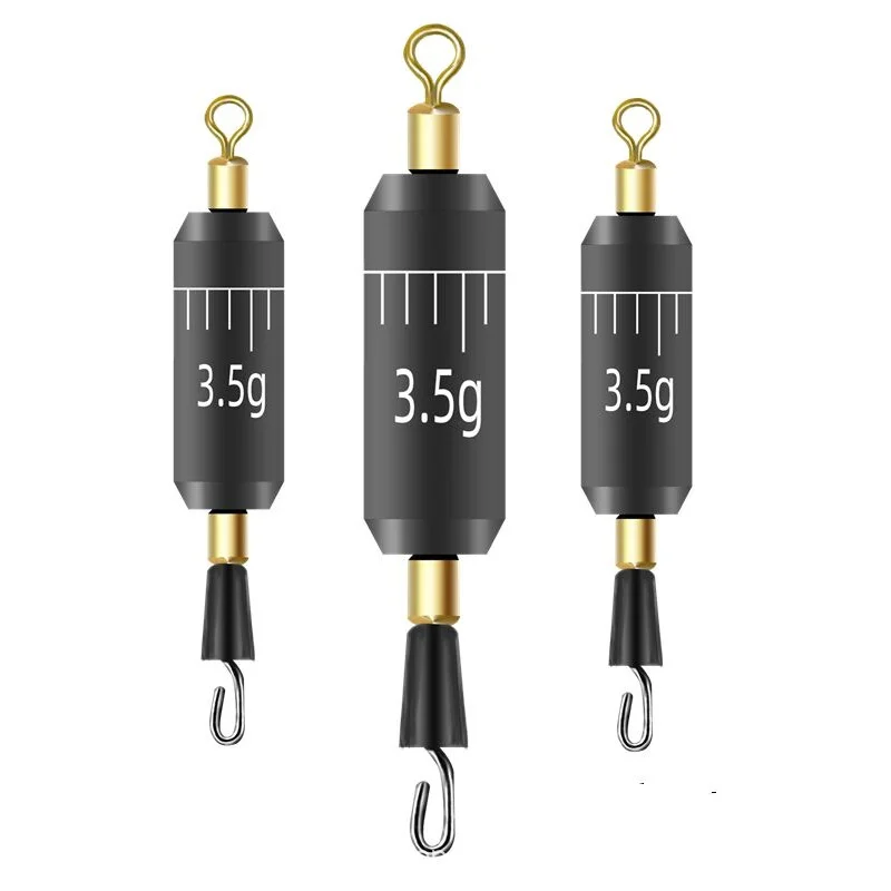 10Pcs/Lot Sturdy Water Drop Sinker 1.5g-4g Fishing Alertness Compact Weight Quick Smooth With Scale Fishing Tackle Accessories