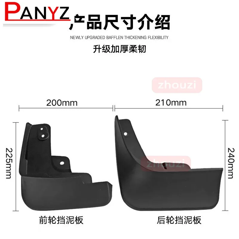 Car Mudflaps For Mazda CX-8 CX 8 CX8 2017 -on KG Mud Flaps Splash Guards Mudguards Flap Front Rear Fender Protector 2018 2019