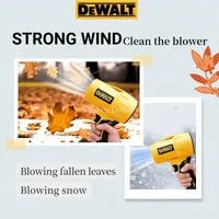 Dewalt 30000RPM Brushless Air Blower Cordless Turbo Fan Handheld Violent Fan Dryer 20V Rechargeable Dust Blowing Tool 2025 New