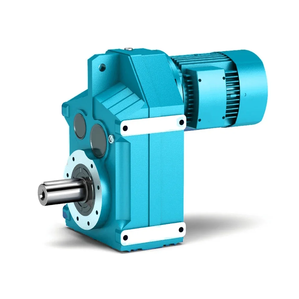 Sewage treatment industry Gearmotor F series parallel shaft Speed reductor gear motor Gearbox with Hard Tooth Surface