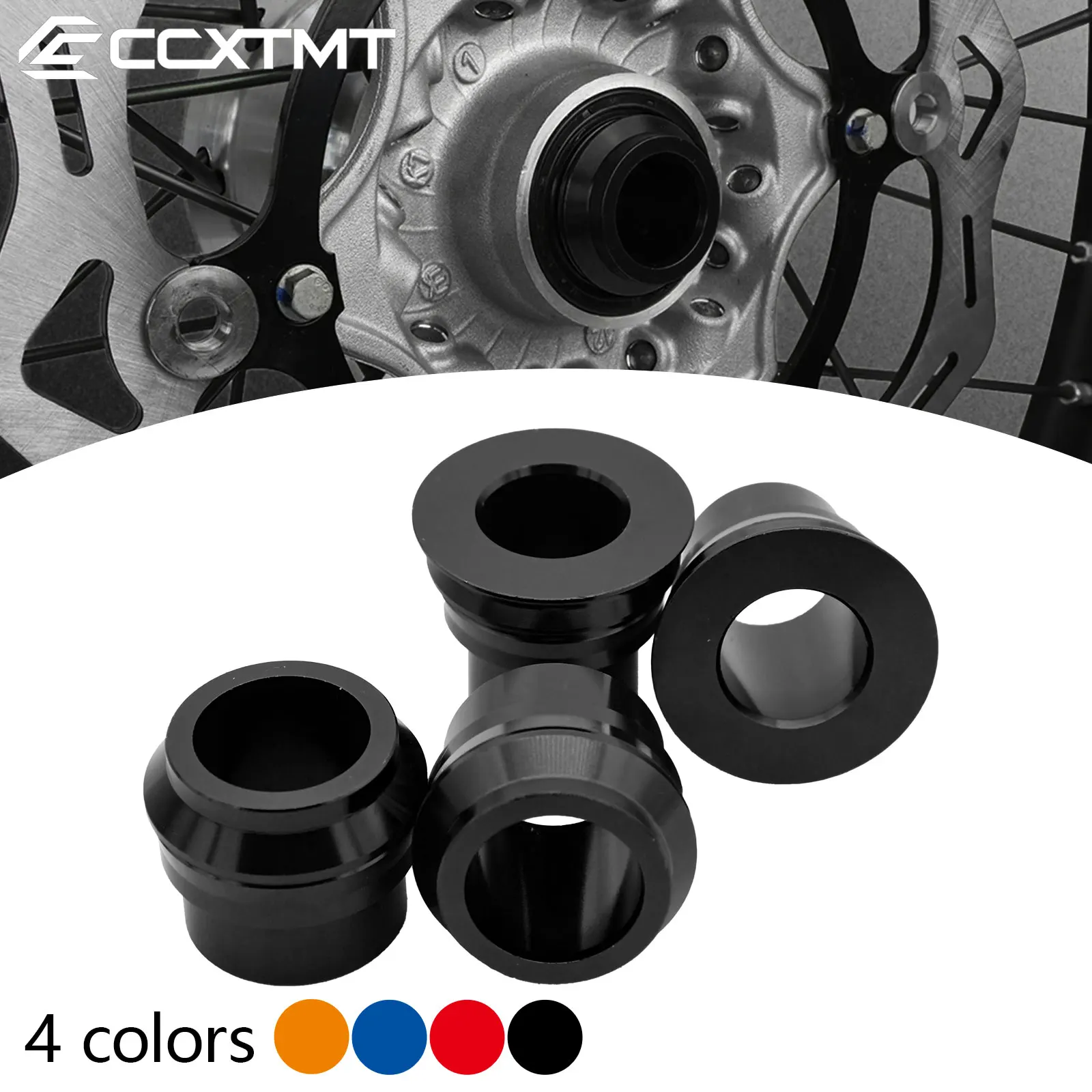 CNC Front Rear Wheel Axle Hub Spacer For KTM SX SXF XC XCF EXC EXCF XCW XCFW 125-530 2008-2023 For Husqvarna FC FE FX TC TE TX