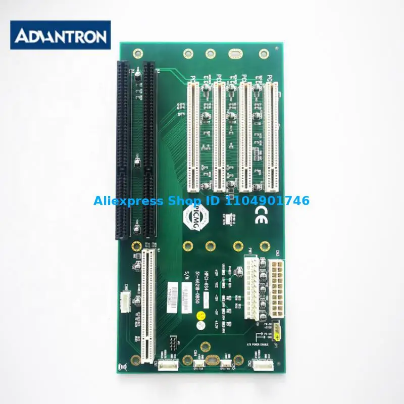 HPCI-6S4 For ADLINK Industrial Computer Motherboard With 6 Slots And 4 PCI ISAs 51-46218-0B50