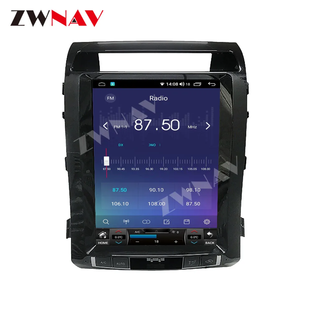 14 Inch Touch Screen For Toyota FJ Cruiser 2007-2014 Android14 GPS Navigation WIFI 4G BT Carplay Car Multimedia Player Head Unit