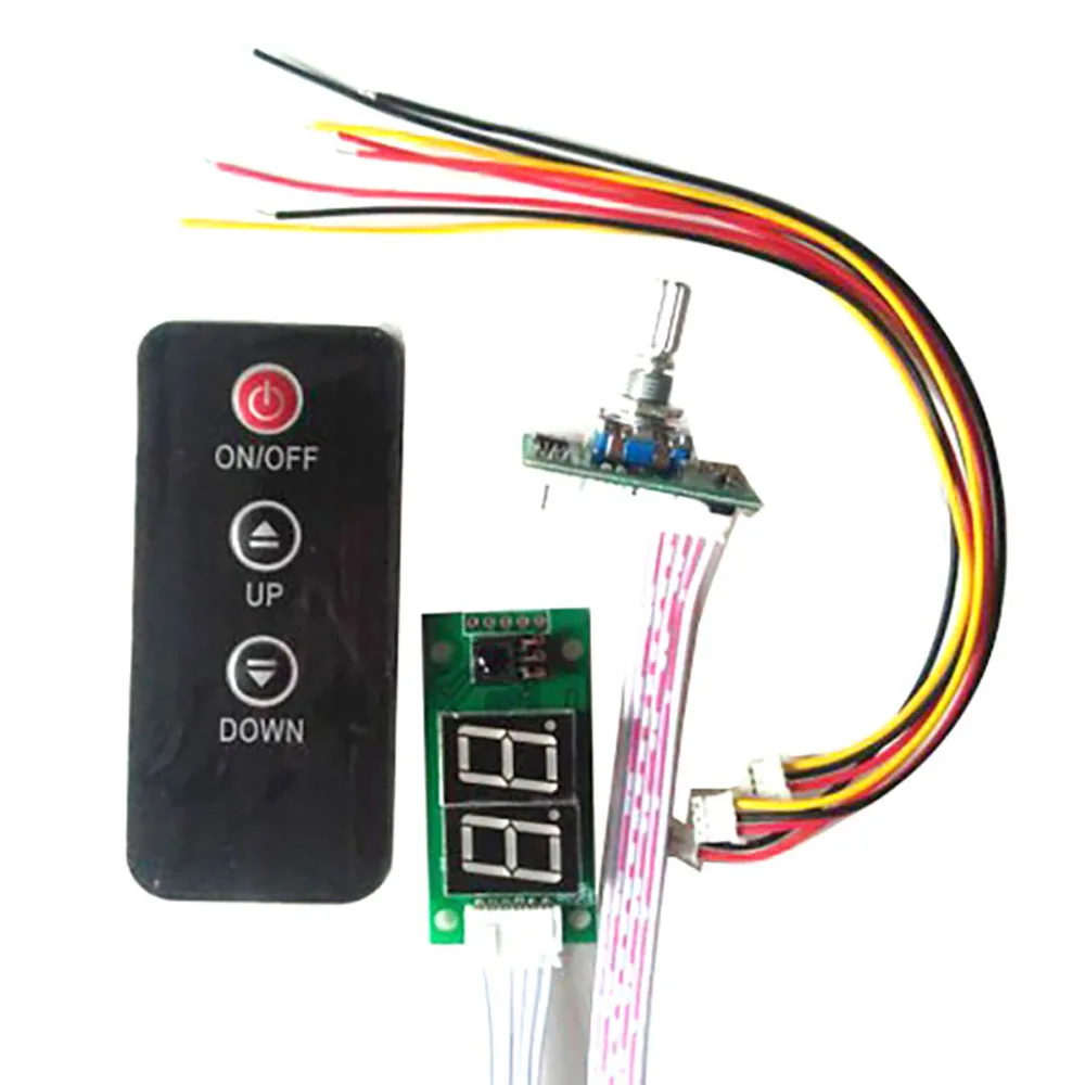 Imagem -04 - Potenciômetro Digital Duplo com Controle Remoto Potenciômetro de Volume com Display Led Mais Remoto Infravermelho para Amplificador de Potência Áudio
