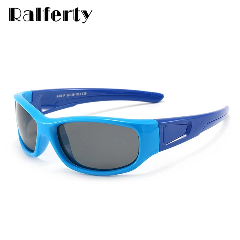 Ralferty-gafas de sol polarizadas para bebés y niños, lentes de sol deportivas de calidad, flexibles, suaves e irrompibles, para exteriores, K800