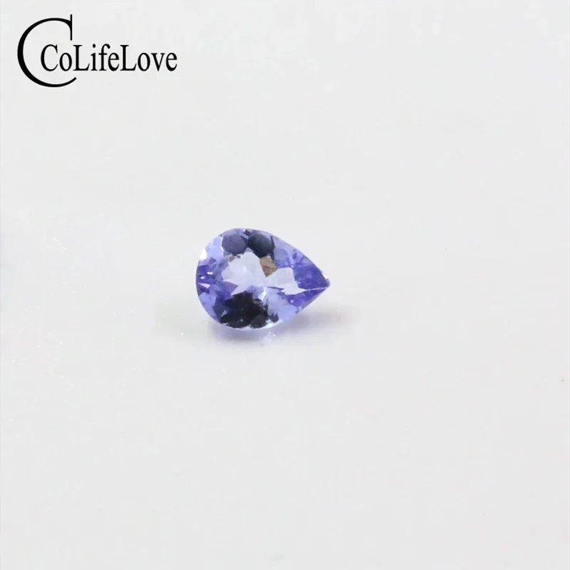 3mm*4mm Pear Cut Tanzanite VVS Grade Natural Tanzanite Loose Gemstone From Tanzania