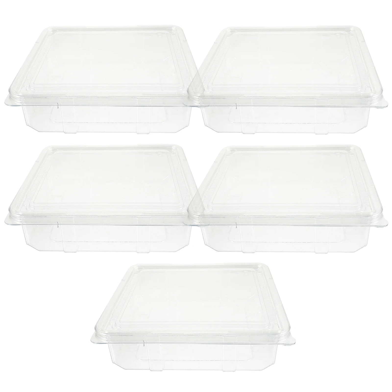 

5 Pcs Knitted Hat Storage Box Hats for Case Container Boxes Men with Lids