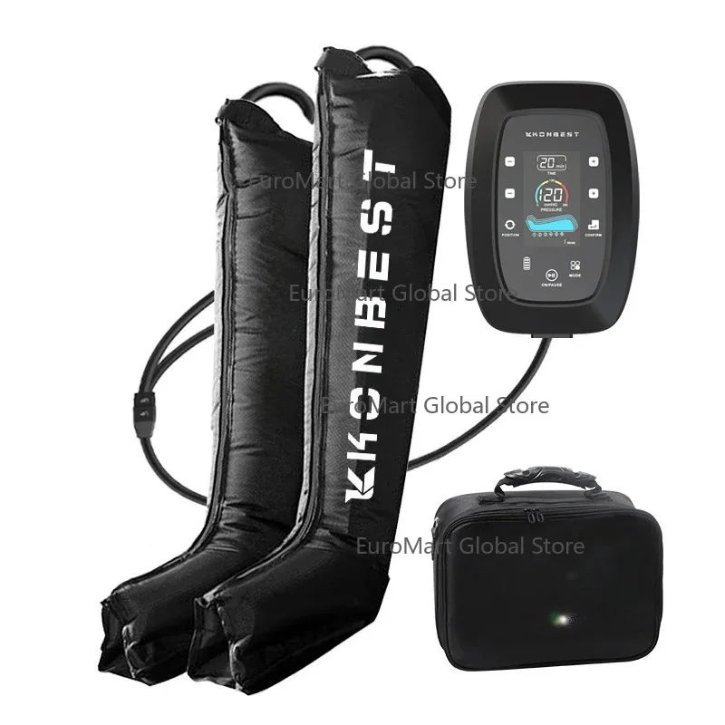 Sports Compression Pump  Air Compress  Leg Massage Therapy System Massager Pressotherapy Recovery Boots