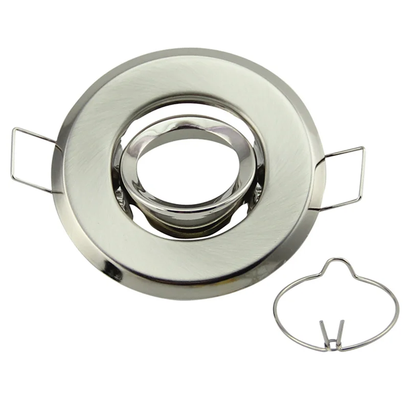 A93E-MR11 Bulb Holder Reccessed LED Spotlights Frame High Quality Adjustable Ceiling Light Led Holders Cutout 45Mm