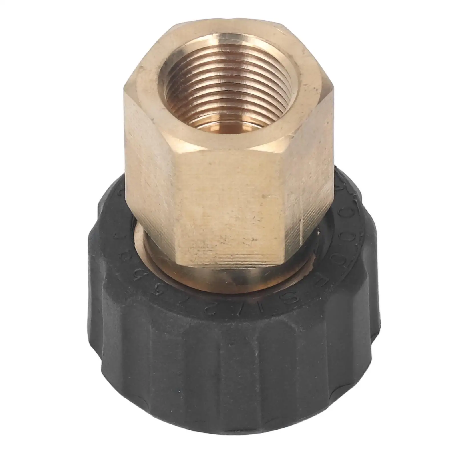 

High-Pressure Washer Hose Connector Adapter 5000PSI Replacement Parts & Accessories