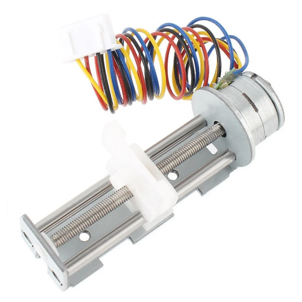 SM1530 19/30mm Micro Linear Stepper Motor 2 Phase 4 Wire Screw Rod Linear Stepping Motor for Laser 3D Printer Machine Step Motor