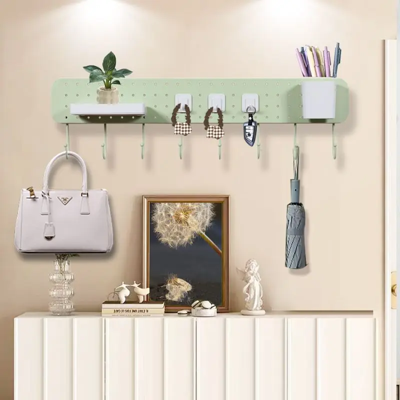 

Hanger Hallway Coat Rack Metal Wall Shelves Hat Holder Clothes Coat Rack Organizers for Room Percheros Para Ropa Furniture Home