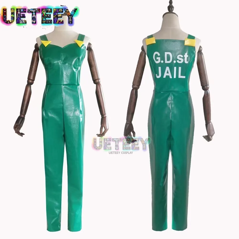 UETEEY COS  Stone Ocean Jolyne Cujoh Cosplay Costume Halloween Costume Custom Size view 2
