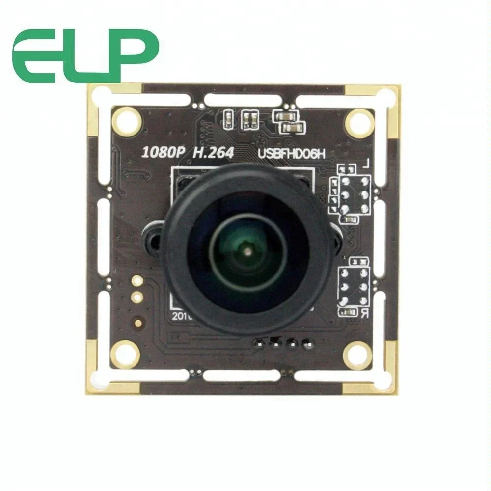 

NEW ELP Professional Panoramic Camera Low Light 0.01lux Full HD 1080P 30fps H.264 Mini Embedded PC Webcam With Microphone