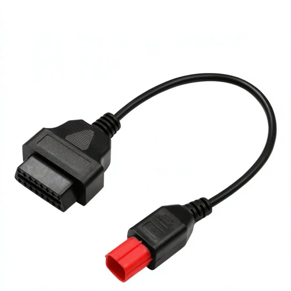 Motorcycle Fault Diagnostic Tool Adapter Cable For Yamaha For Honda OBD2 Scanner Connector Interface 3Pin 4Pin 6Pin Set