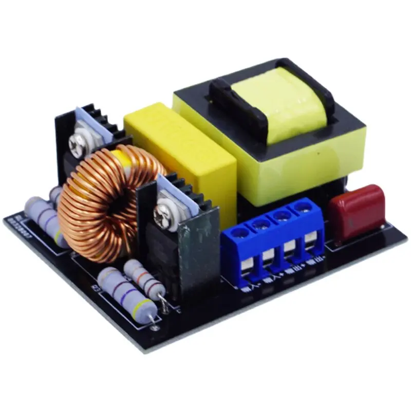 Electromagnetic gun capacitor charger 12V liter 450V DC 200W high power finished product
