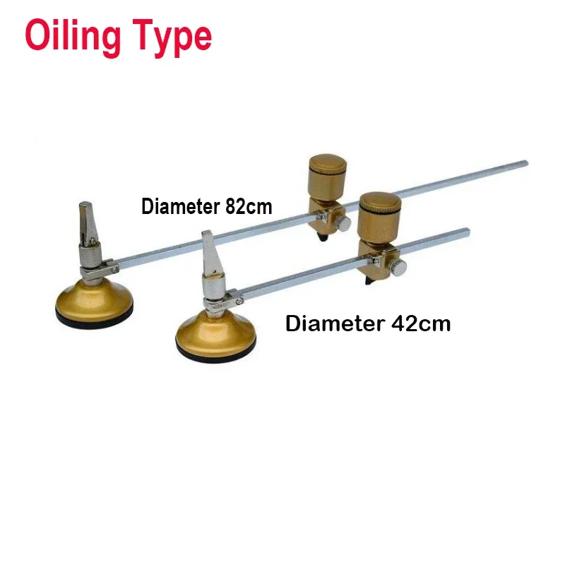 42/82cm Diameter Glass Circle Cutter / Compasses Glass Cutter Drill with Suction Cup