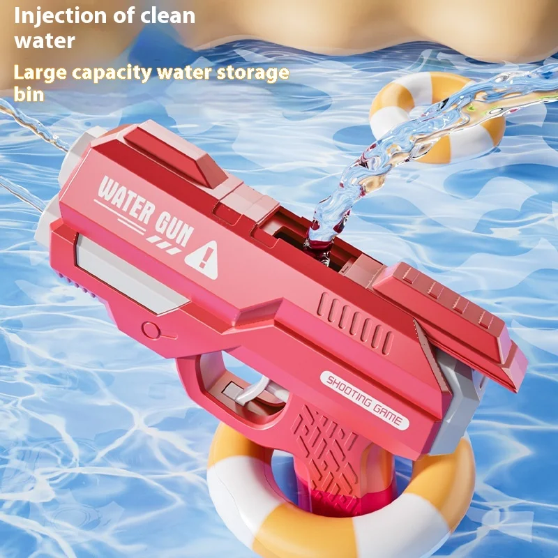 Dual Nozzle Pressurized Water Gun for Kids - Outdoor Summer Water Toy, Beach & Backyard Splash Battle, Bulk for Resale Pool Part