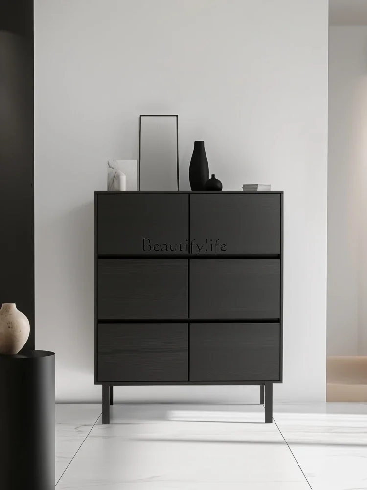 

ld30Solid wood modern minimalist high-end bedroom locker living room entrance storage cabinet