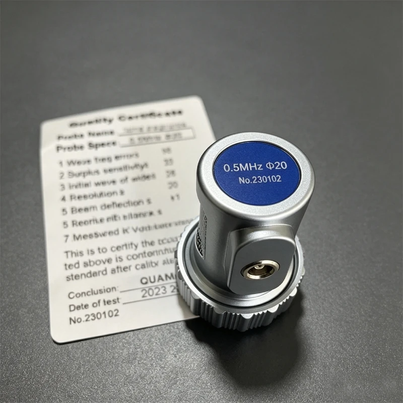 20mm Straight Beam Probe Transducer 0.5MHz 1MHz 2MHz 4MHz UT Probe for Ultrasonic Flaw Detector NDT Non‑Destructive Testing view 6