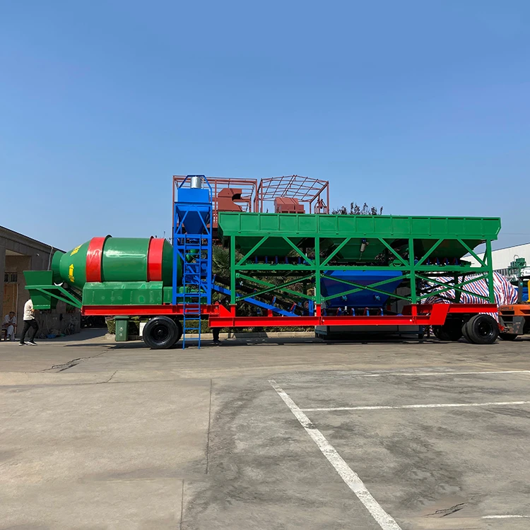 QUALITY READY MIX MOBILE CONCRETE BATCHING PLANT for SALE RMC PLANT