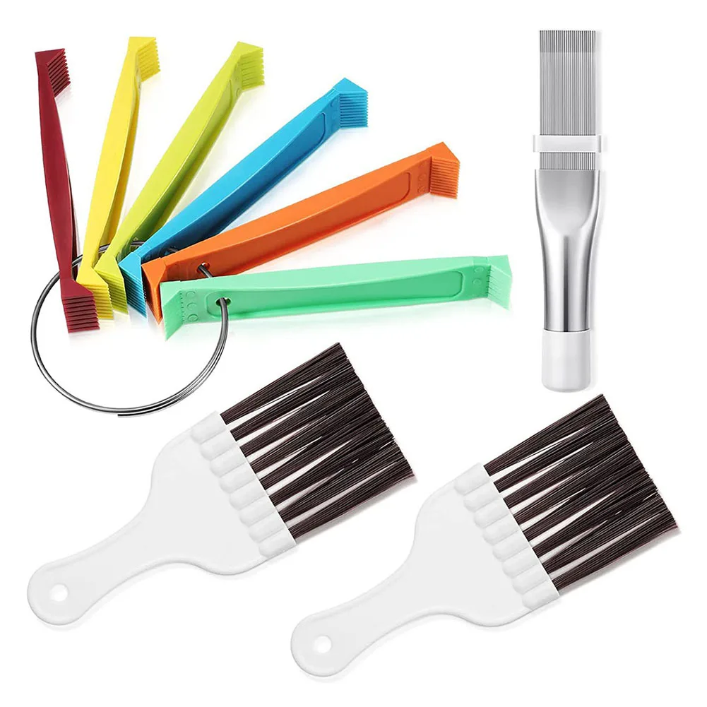4 PCS/set Air Conditioner Fin Cleaner Set FCR6 Ring Fin for comb Metal Radiator Fin for comb Car Wash & Maintenance Cools
