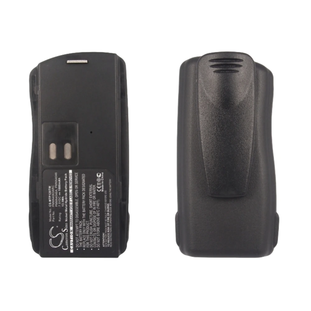 High-Performance Ni-MH Two-Way Radio Battery for Motorola | 7.5V, 1800mAh | Works with GP2000, GP2000S, SP66, GP2100, CP125