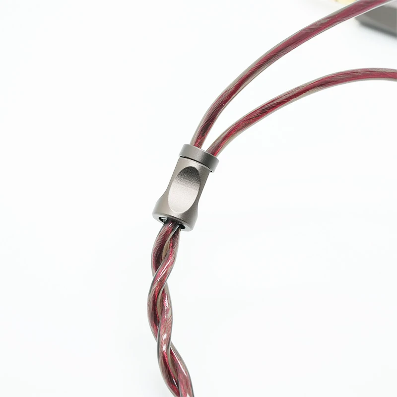 IvipQ-311IEM Schirmungsschicht aus rotem Kupfer / Einkristallkupfer, unterstützt 2-Pin/MMCX/Dual 3,5 mm IE900-Schnittstellen, KZ-QDC – Detail 16