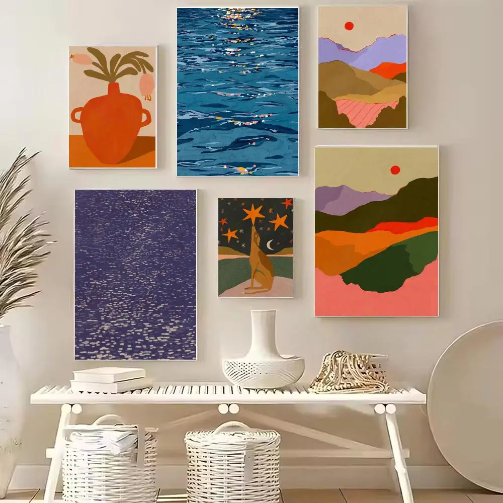 Artist S-Sophie Deller Poster Minimalist Wall Art Poster Modern Aesthetic Room Decor Home Decoration