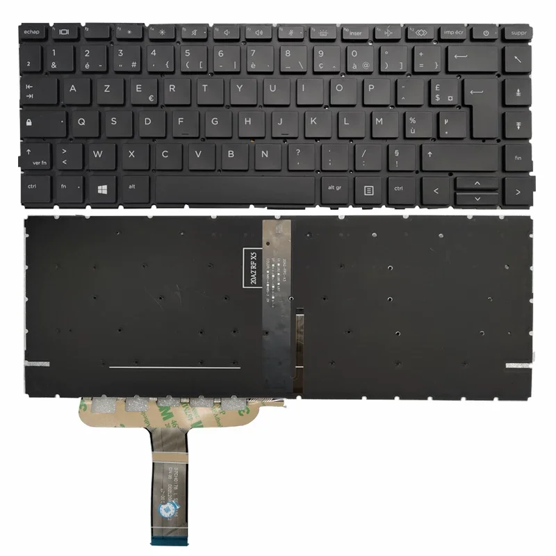 For HP ProBook 440 G8 ZHAN 66 PRO 14 G4 HSN-Q27C-Q31 Black Color New Spain SP/French FR/Brasil BR/BE Backlight Backlit Keyboard