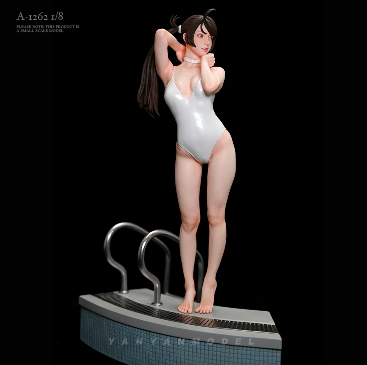 1/8 żywica piękny model zestawy figurka DIY bezbarwny i samodzielny montaż A-1262