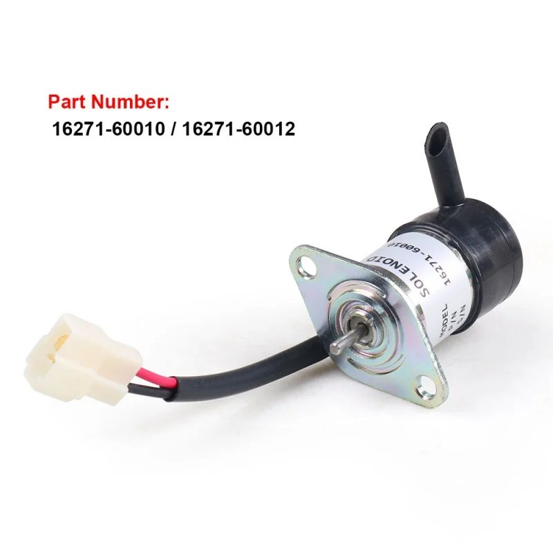 Mower Fuel Cut-off Solenoid Valve Suitable for Jiubaotian R310 BX23D ZD28 16271-60010