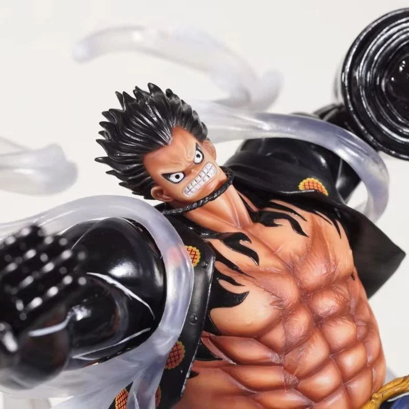 

Коллекционная фигурка Monkey D. Луффи Gear Four Ape King Gun, 28 см, супербольшая, аниме-статуэтка, модель, предмет искусства, украшение для коллекционеров
