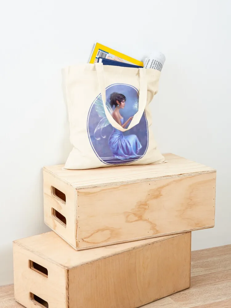 أوباليت الجنية مع فراشة متوهجة حمل حقيبة قماش حمل الحقائب حمل حقيبة امرأة المرأة حقيبة حقائب نسائية #4