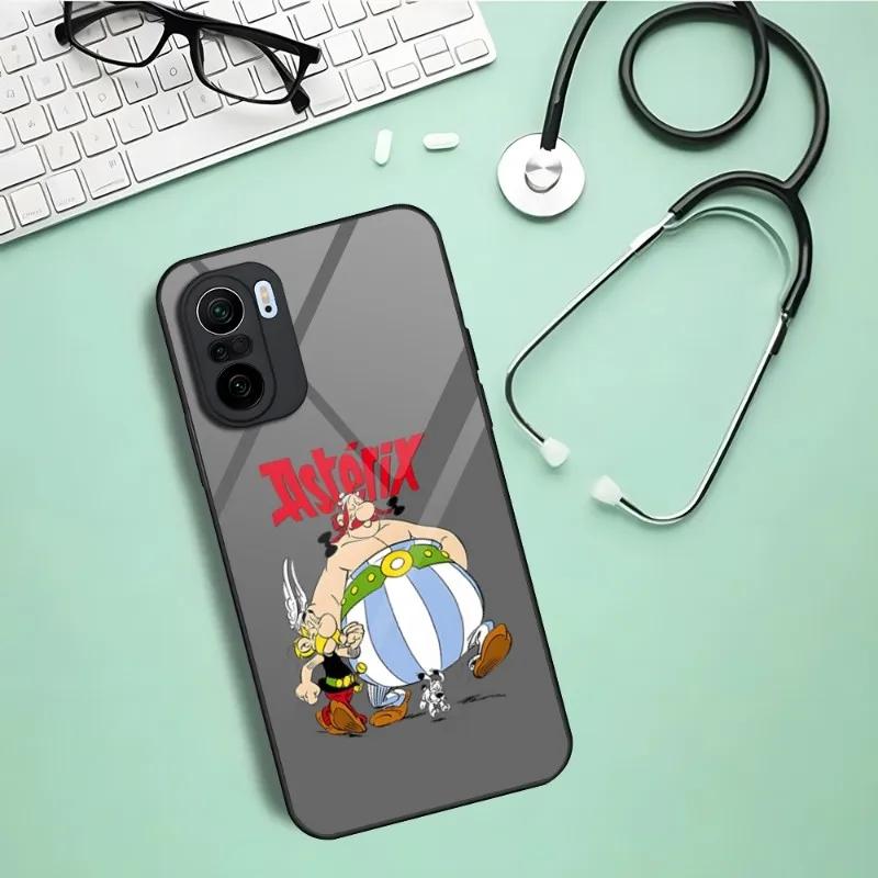 Asterix And Obelix Phone Case For Xiaomi 13 10 10T 11T 11i Redmi Note 11 8 9 11S Pro Poco M4 F3 X3 Glass Design Back Cover