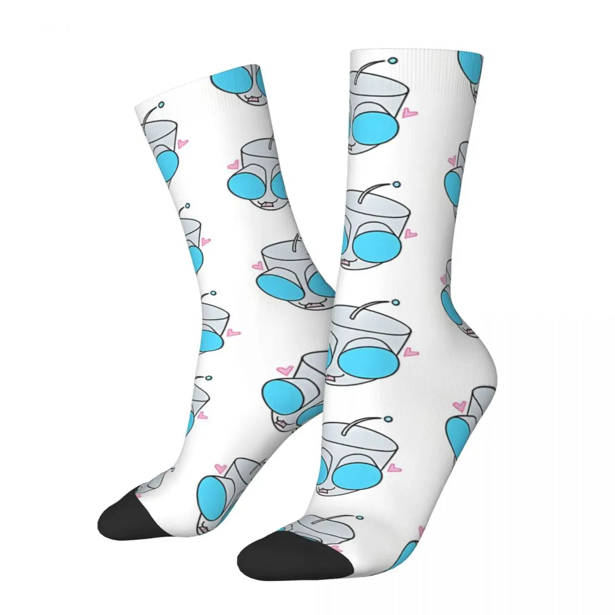 Crazy compression 3 Sock for Men Harajuku Seamless Pattern Crew Sock Casual