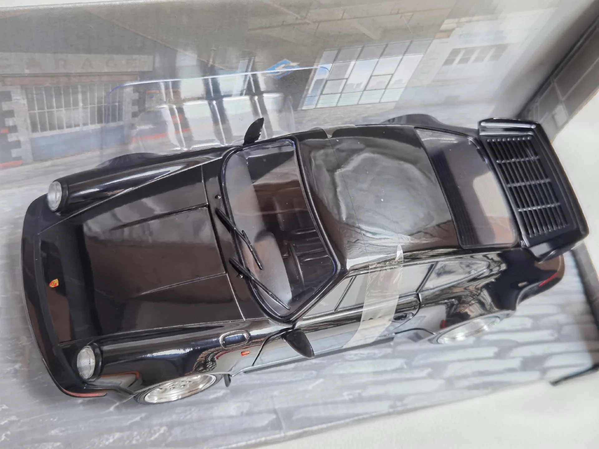 Diecast SOLIDO 1/18 Schaal PORSCHE 911 964 Torbo 1990 Porsche Legering Model Auto Collectible Toy Gift Souvenir Display Ornament