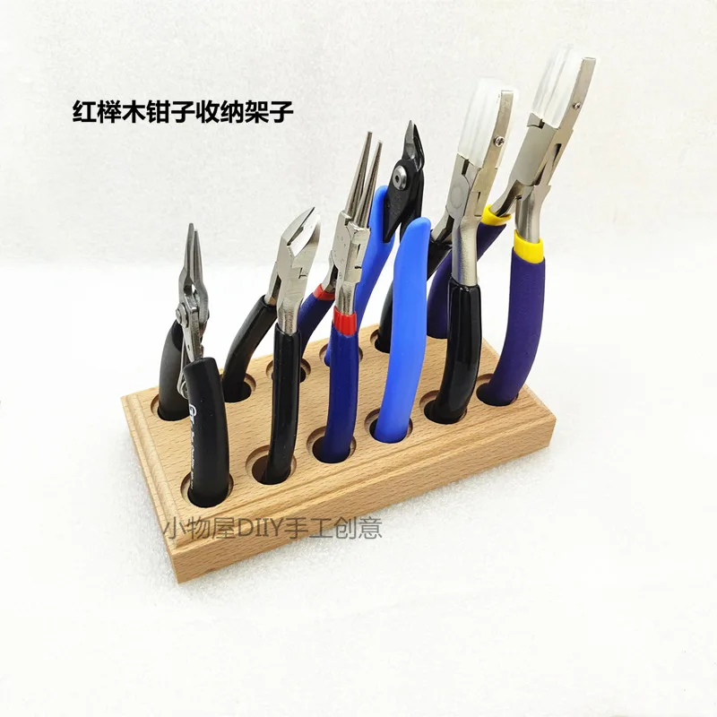 12/16 holes Plier Tool Holder for Storing Pliers Storage Wire Cutters Convenient to Find the Required Pliers Gift for DIY Work