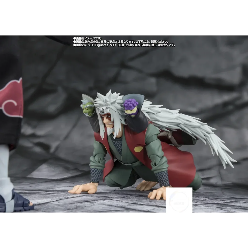 オリジナルバンダイナルト S.H.Figuarts ジライヤ隠れ葉英雄マスター賢者賢者モードセット PVC アクションフィギュアおもちゃコレクションモデル