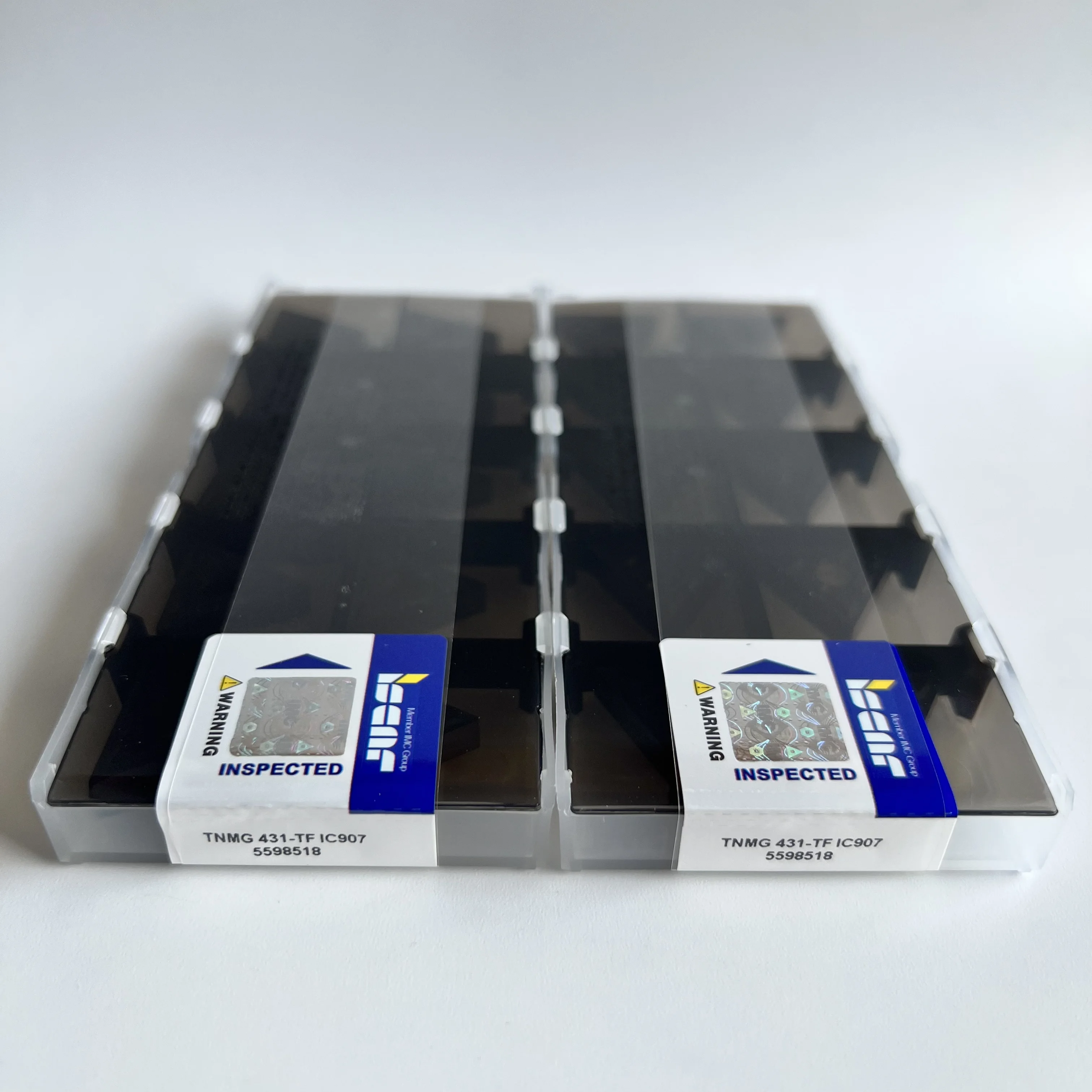 

Carbide inserts for lathe TNMG220404-TF IC907