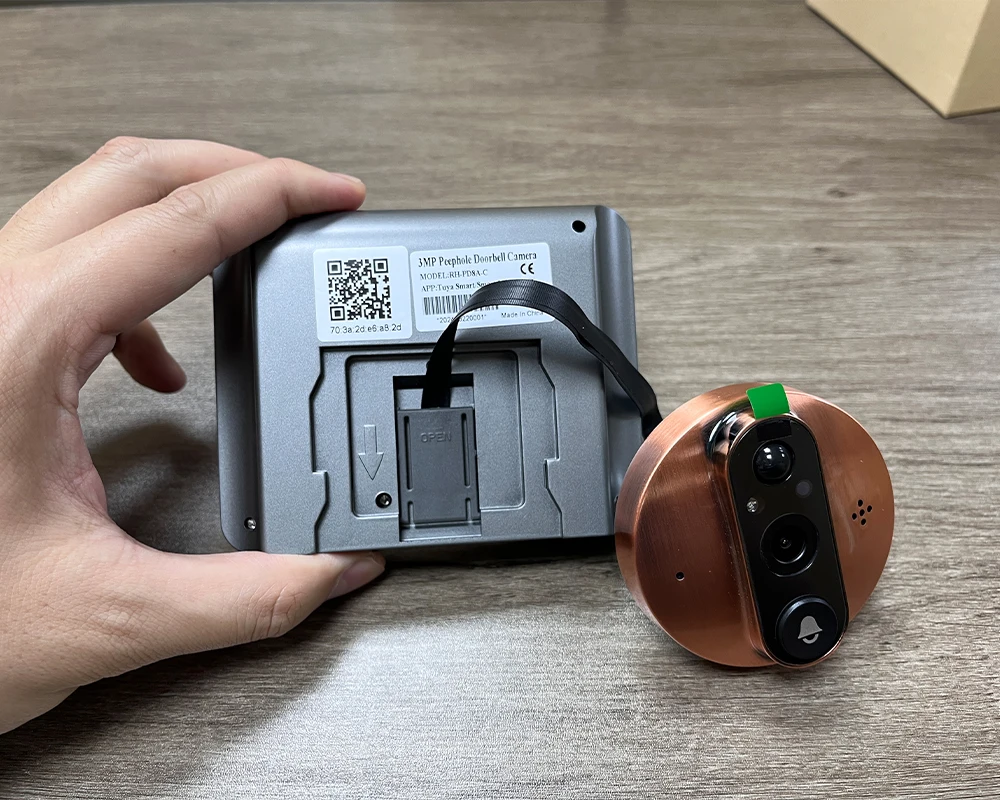 Tuya peephole door camera product view 26