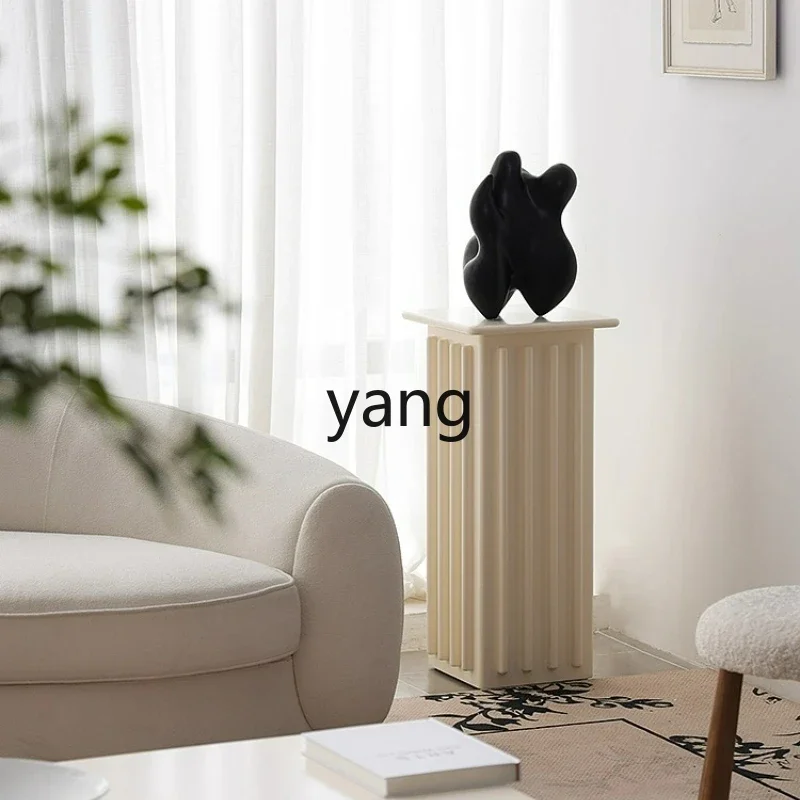 LHFrench Roman Column Sculpture Table Living Room Visualizer Staircase Corner Decoration Ornament