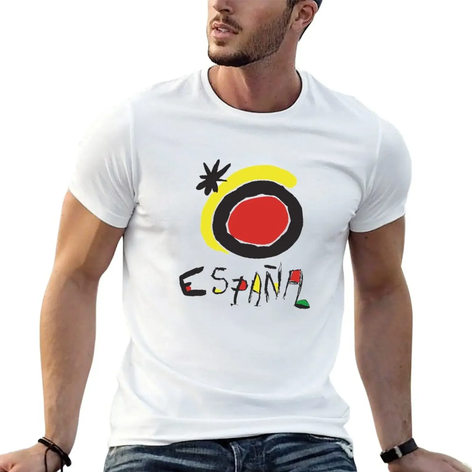 Spain - Espa?a T-Shirt graphic t shirt vintage Aesthetic clothing korean fashion graphics cotton t shirt men