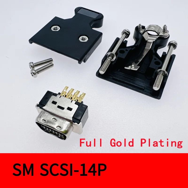 5PCS MDR Connector, Servo Drive Plug, SM-SCSI-14P/20P/26P/36P/50P SCSI Connector
