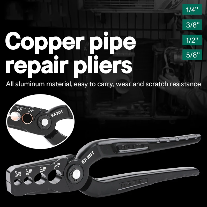 

K50 Copper Tube Repair Pliers - Fix Leaks Quickly and Easily for Copper Pipes - No More Downtime